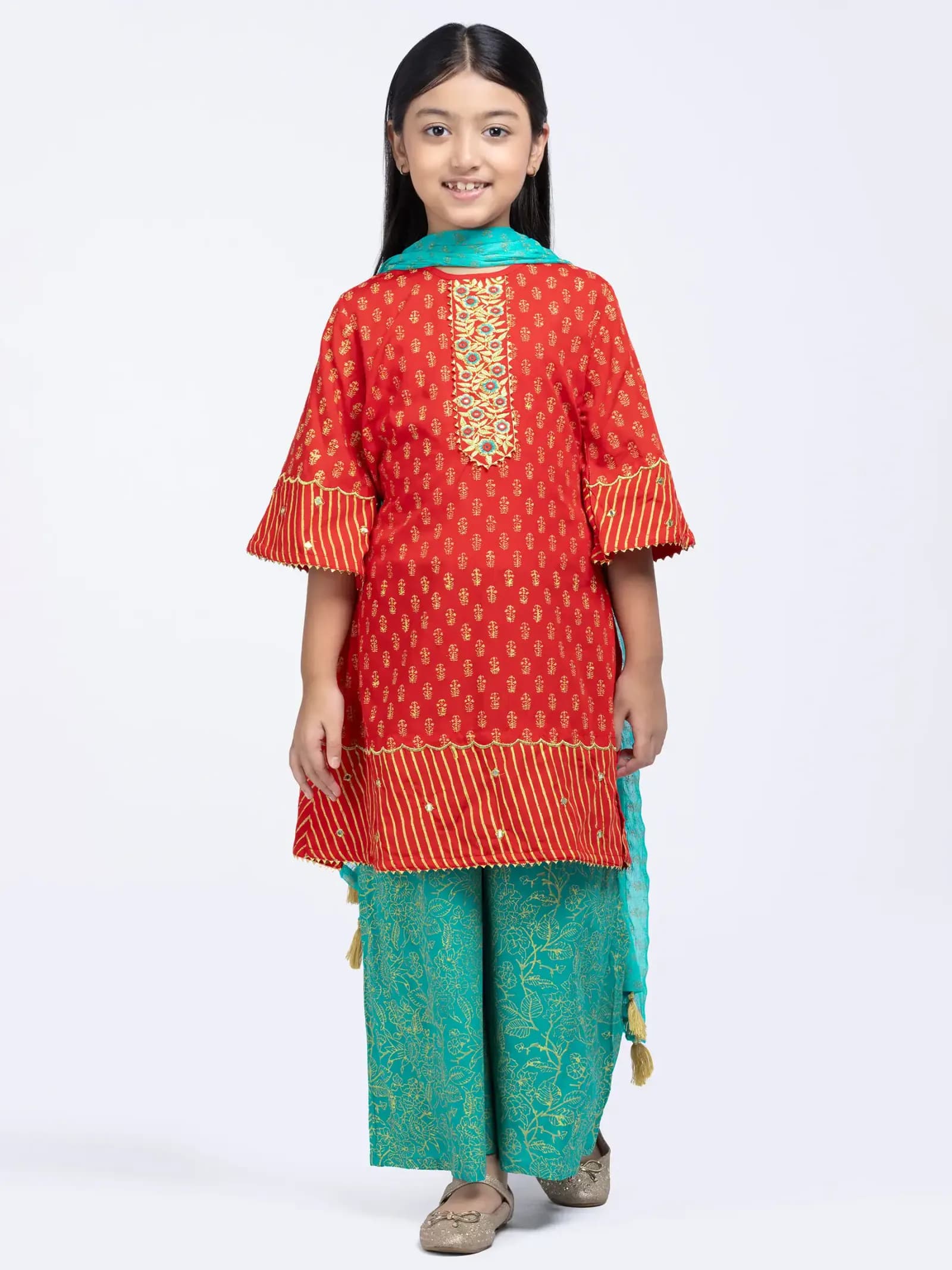 TAAGA Printed Fusion Kurti